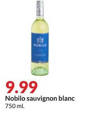 Hy-Vee Nobilo sauvignon blanc offer