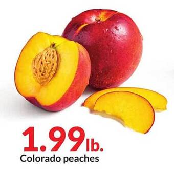Hy-Vee Colorado peaches offer