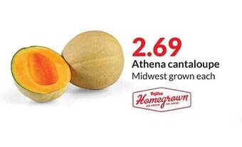 Hy-Vee Athena cantaloupe offer