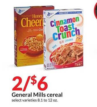 Hy-Vee General mills cereal offer