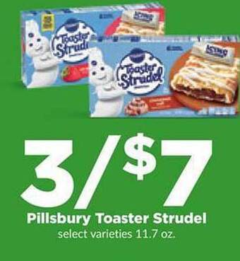 Hy-Vee Pillsbury toaster strudel offer