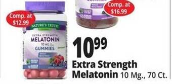 Ocean State Job Lot Extra strength melatonin offer