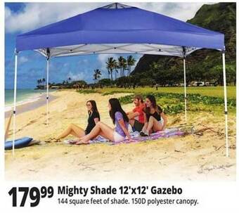 Ocean State Job Lot Mighty shade 12'x12' gazebo offer