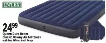 Ocean State Job Lot Queen dura-beam classic downy air mattress offer