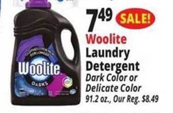 Ocean State Job Lot Woolite laundry detergent offer