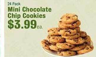 Robert Fresh Market Mini chocolate chip cookies offer
