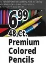 Ocean State Job Lot 48 ct. premium colored pencils offer