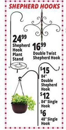 Ocean State Job Lot Shepherd hooks offer