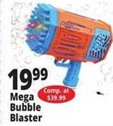 Ocean State Job Lot Mega bubble blaster offer
