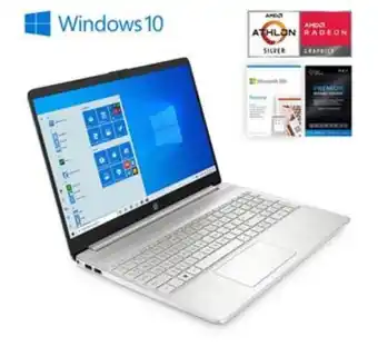 Aaron's 15" laptop 4 gb athlon silver w/ total defense internet security v11 & microsoft 365- personal edition offer