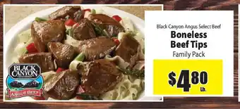 Boneless Beef Tips