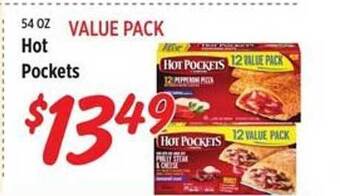 Rouses Hot pockets offer