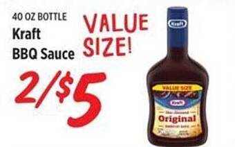 Rouses Kraft bbq sauce offer