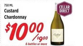 Rouses Custard chardonnay offer