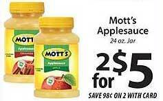 ACME Mott's applesauce offer