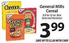 ACME General mills cereal offer