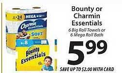 ACME Bounty or charmin essentials offer