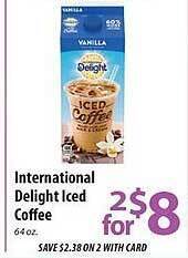 ACME International delight iced coffee offer