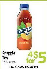 ACME Snapple tea offer