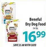 ACME Beneful dry dog food offer