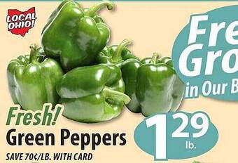 ACME Green peppers offer