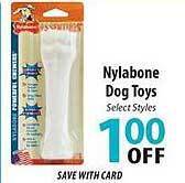 ACME Nylabone dog toys offer