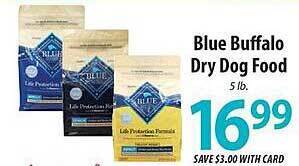 ACME Blue buffalo dry dog food offer