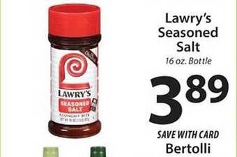 ACME Lawry's seasoned salt offer
