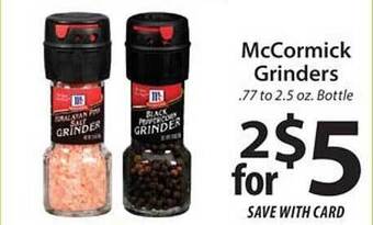 ACME Mccormick grinders offer