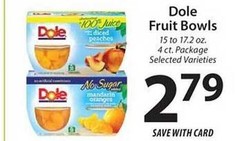 ACME Dole fruit bowls offer