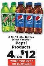 IGA Pepsi products offer