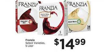 Food 4 Less Franzia offer