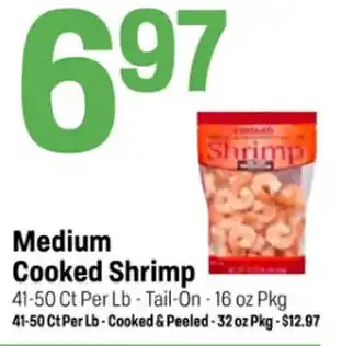Super 1 Foods Medium Cooked Shrimp offer