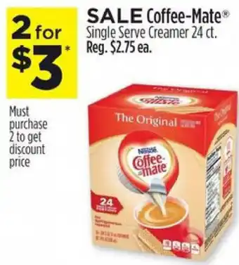 Dollar General Coffee-Mate Creamer 24 ct. offer