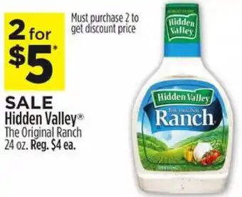 Dollar General Hidden Valley The Original Ranch 24 oz offer