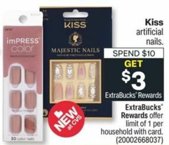 CVS Kiss Artificial Nails offer