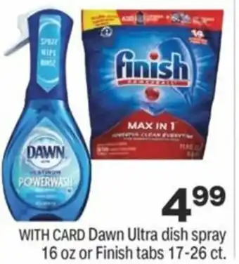 CVS Dawn Ultra Dish Spray 16 oz Finish Tabs 17-26 ct. offer