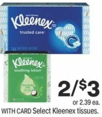 CVS Kleenex Tissues offer