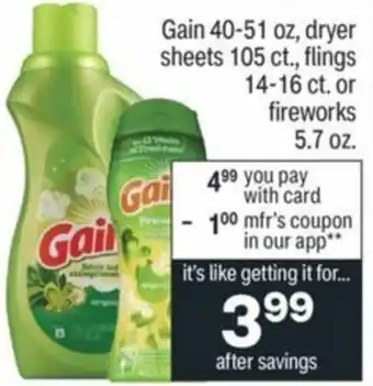 CVS Gain 40-51 oz offer