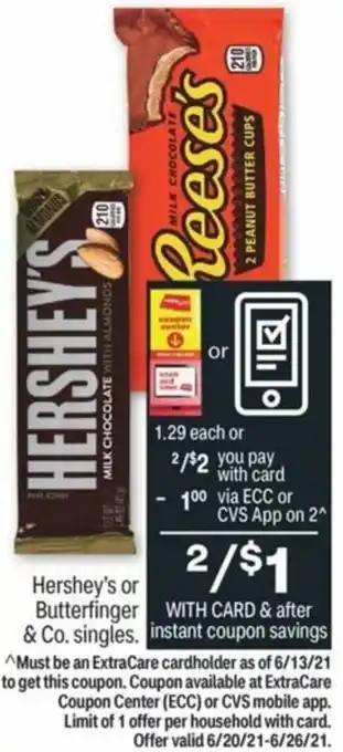 Hershey's or Butterfinger
