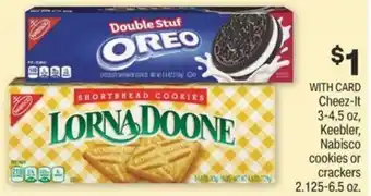 CVS Double Stuf Oreo, Shortbread Cookies Lorna Doone offer