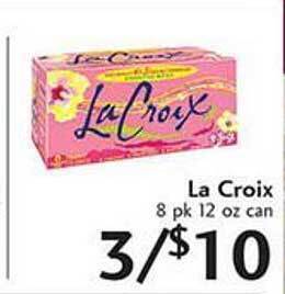 Sunset Foods La croix offer