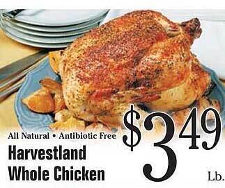 Morton Williams Harvestland whole chicken offer