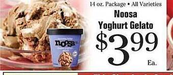 Morton Williams Noosa yoghurt gelato offer