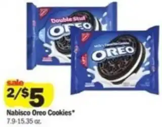Meijer Nabisco Oreo Cookies 7.9-15.35 oz offer