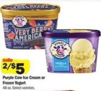 Meijer Purple Cow Ice Cream 48oz offer
