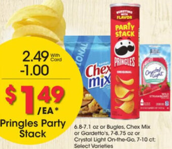 Metro Market Pringles Party Stack offer