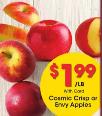 Metro Market Cosmic Crisp or Envy Apples offer