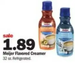 Meijer Meijer Flavored Creamer 32 oz offer
