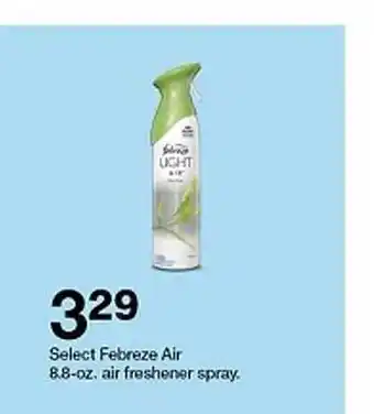 Target Febreze air air freshener spray offer